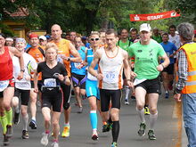Läufer beim Sachsenlauf
