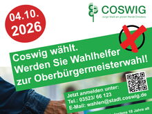 Plakat Wahlhelfer gesucht