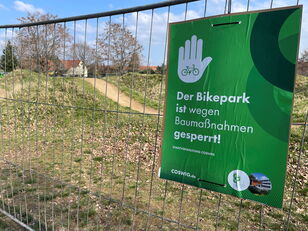 Bikepark geschlossen