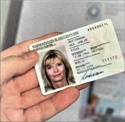 Muster Personalausweis