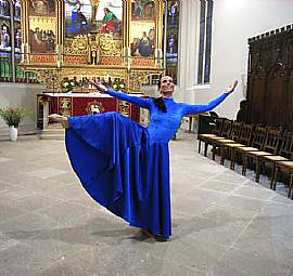 Tänzerin Antje Börner