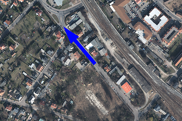 Straße "Am Güterbahnhof" wird  Einbahnstraße