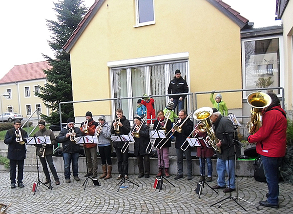 Posaunenchor der evangelischen Kirche