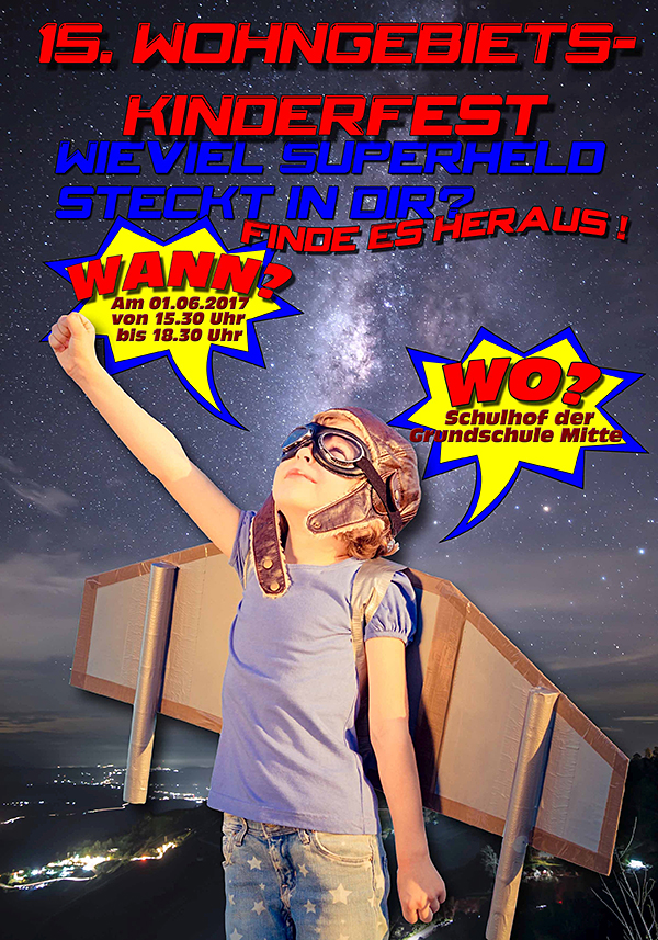 Flyer zum Kinderfest