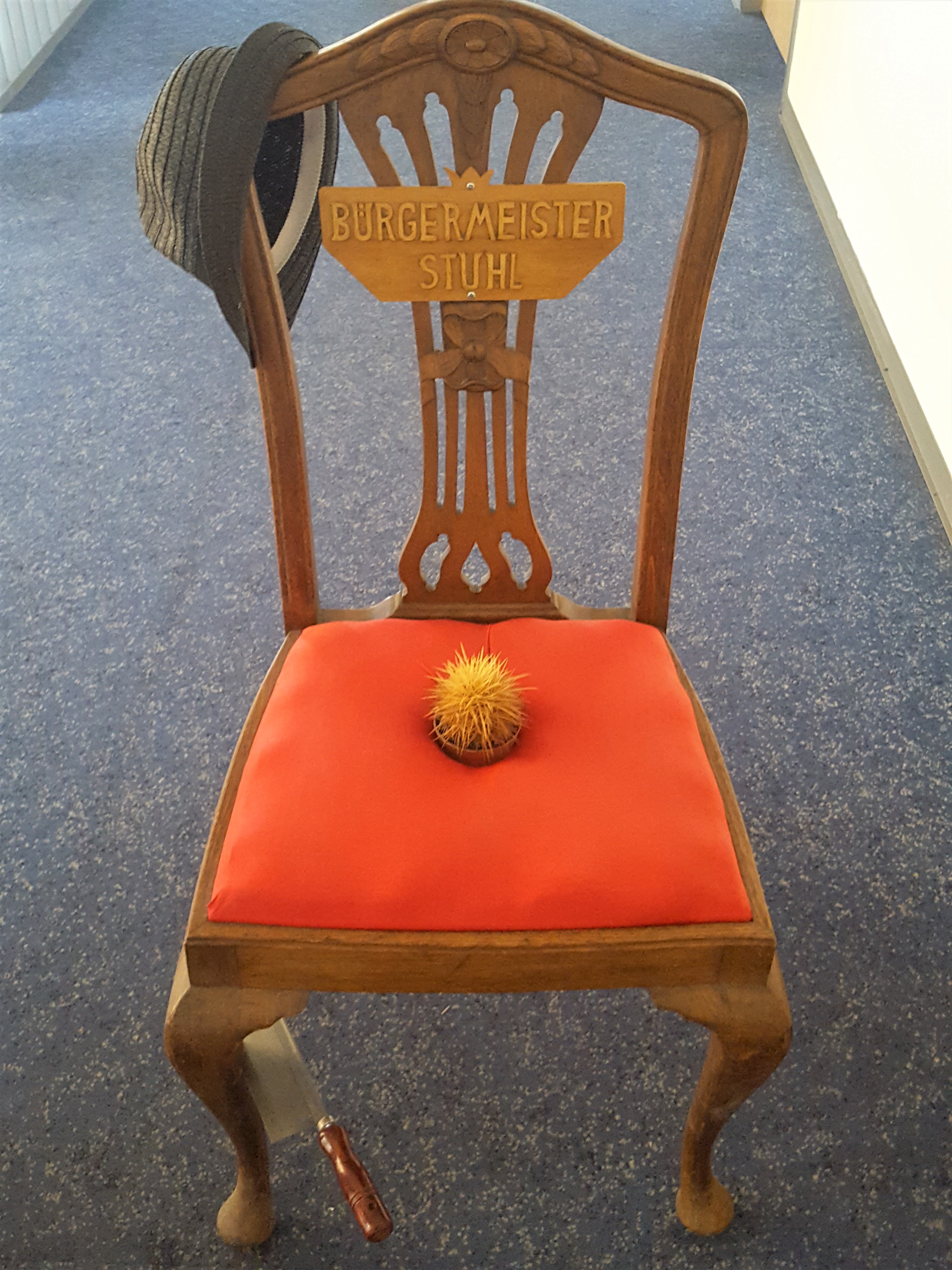 Installation "Bürgermeisterstuhl"