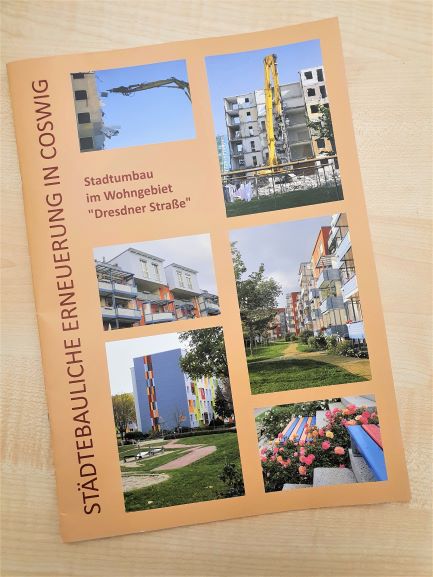 Broschüre "Stadtumbau im Wohngebiet Dresdner Straße"