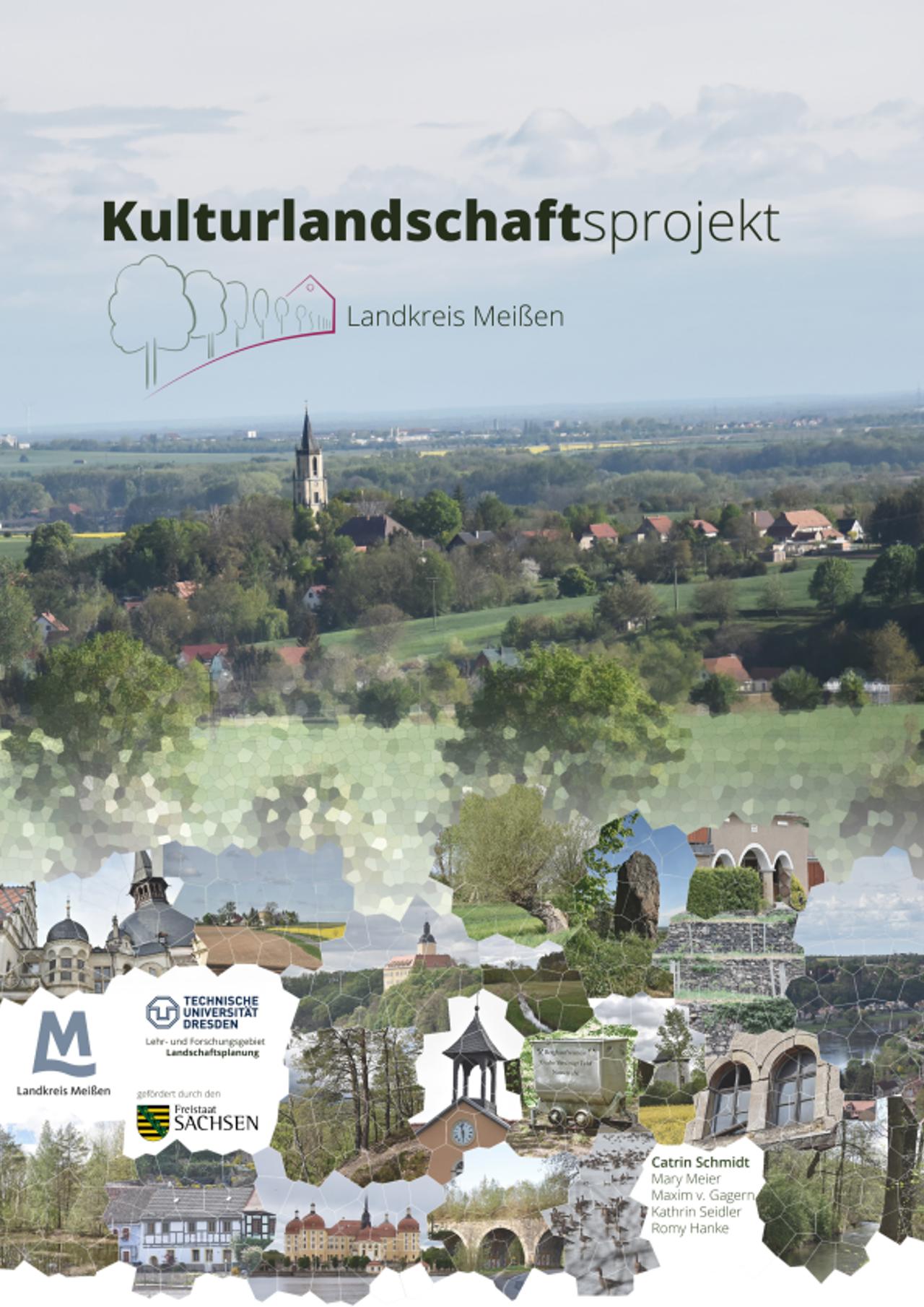 Titelseite der Broschüre "Kulturlandschaftsprojekt"