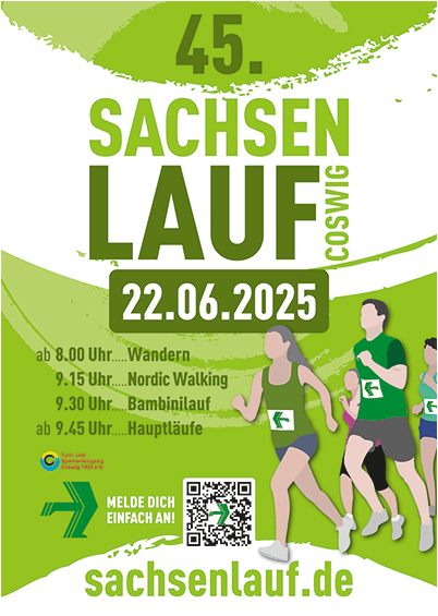 Plakat 45. Sachsenlauf