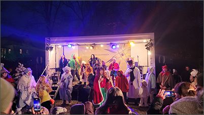 Theateraufführung zur Coswiger Sterneweihnacht 2025