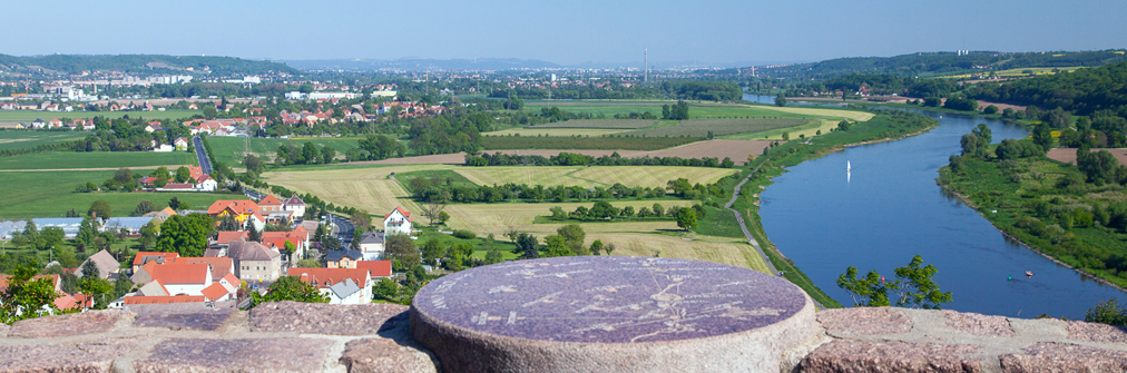 Blick von der Boselspitze im Sommer