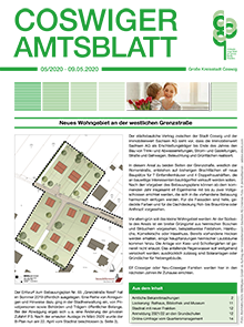 Titelseite des Amtsblattes