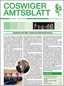 Titelseite des Amtsblattes
