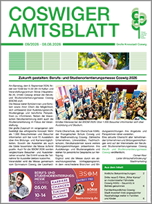 Titelseite des Amtsblattes