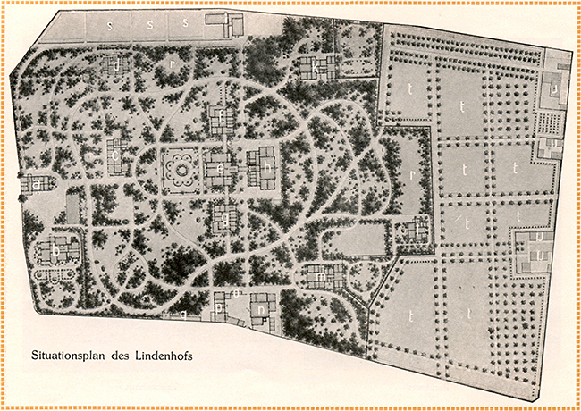 Plan des Lindenhofes