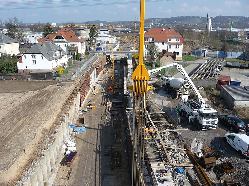 Baustellenmanagement Moritzburger Straße